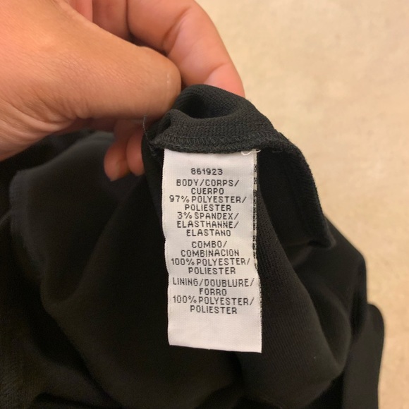 Js collection black cocktail dress size 14 - Picture 5 of 5